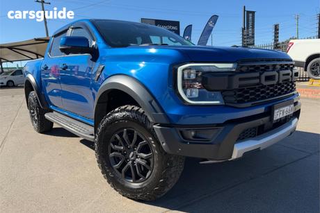 Blue 2023 Ford Ranger Double Cab Pick Up Raptor 3.0 (4X4)