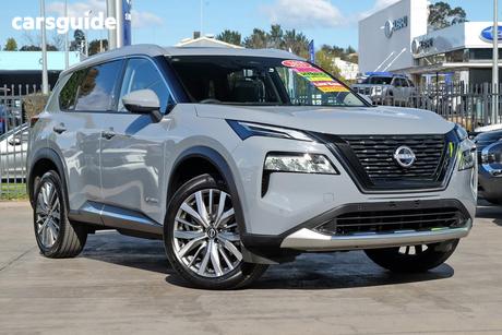 Grey 2025 Nissan X-Trail Wagon Ti-L (4Wd) E-Power (Hybrid)