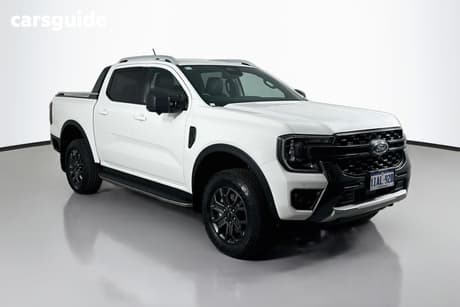 White 2023 Ford Ranger Double Cab Pick Up Wildtrak 3.0 (4X4)