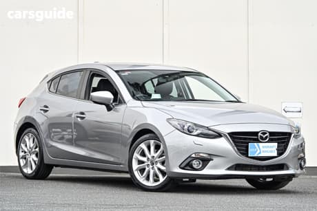 Silver 2014 Mazda 3 Hatchback Sp25 Gt