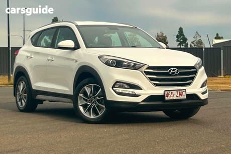 White 2018 Hyundai Tucson Wagon Active X (Fwd)
