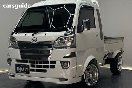 White 2018 Daihatsu Hijet Ute Tray UMBO EXTRA (4X4) 2DR UTILITY 5SP MAN 660CC