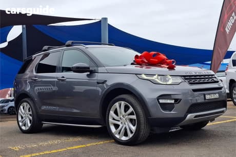 Grey 2015 Land Rover Discovery Sport Wagon Sd4 Hse Luxury