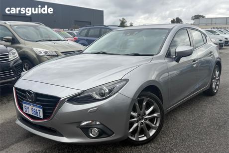 Silver 2014 Mazda 3 Hatchback Xd Astina