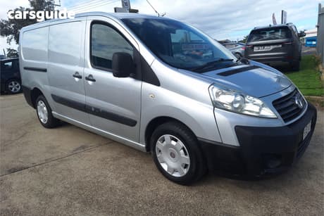 Silver 2008 Fiat Scudo Van