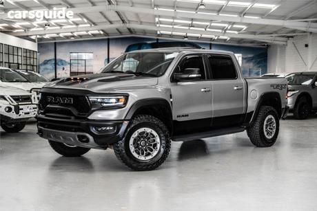 Grey 2022 RAM 1500 Crew Cab Utility Trx (4X4)