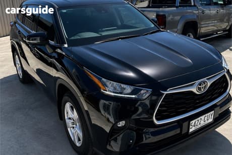 Black 2021 Toyota Kluger Wagon Gx Awd