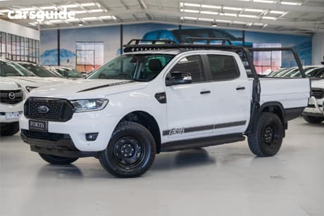 White 2022 Ford Ranger Double Cab Pick Up Fx4 3.2 (4X4)