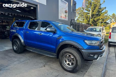 Blue 2019 Ford Ranger Double Cab Pick Up Raptor 2.0 (4X4)