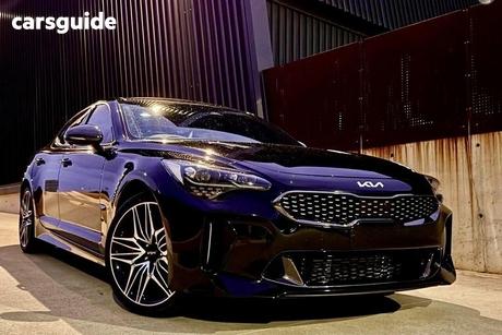 Blue 2020 Kia Stinger Sedan Gt (Black Leather)