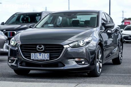 Grey 2017 Mazda 3 Sedan Sp25 Astina