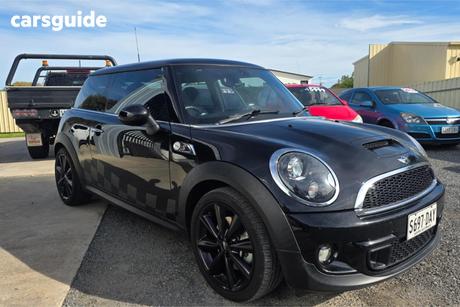 Black 2012 Mini Cooper Hatchback S