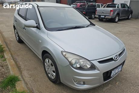 Silver 2011 Hyundai I30 Hatchback Sx