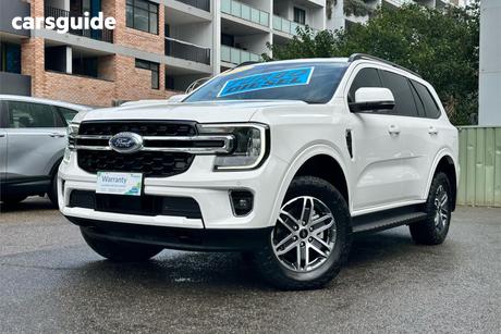 White 2024 Ford Everest Wagon Trend (4Wd)