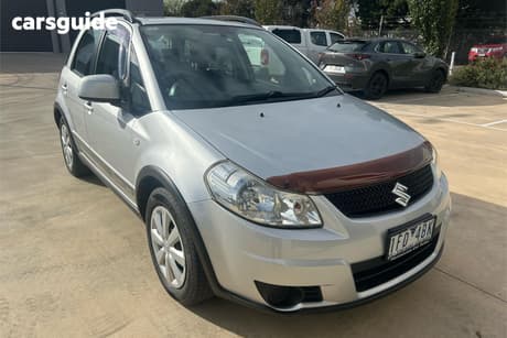 Silver 2011 Suzuki SX4 Hatchback S
