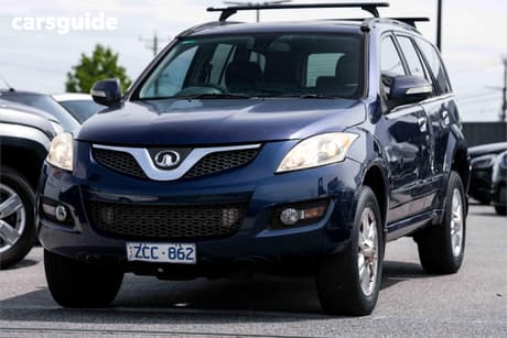 Blue 2012 Great Wall X200 Wagon (4X4)
