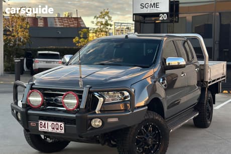 Grey 2018 Ford Ranger Dual Cab Utility Xlt 3.2 (4X4) (5 Yr)