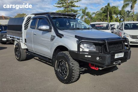 Silver 2013 Ford Ranger Super Cab Utility Xlt 3.2 (4X4)