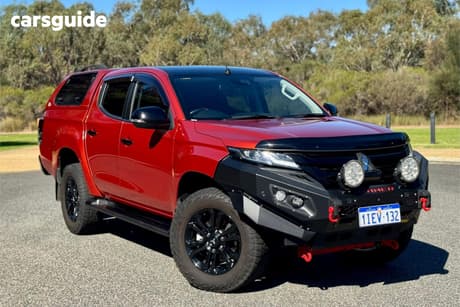 Orange 2021 Mitsubishi Triton Double Cab Pick Up Gsr (4X4)