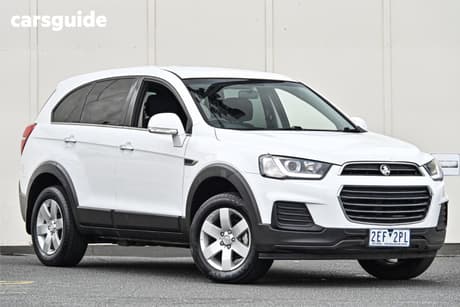 White 2016 Holden Captiva Wagon 5 Ls (Fwd)