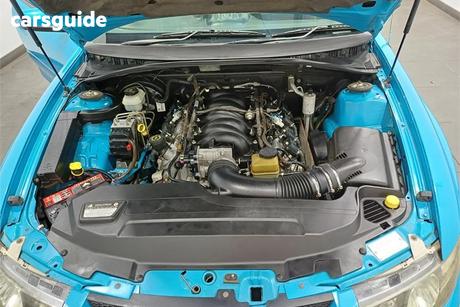 Blue 2005 Holden Commodore Utility Ssz