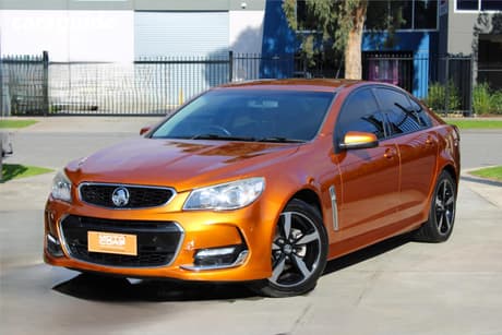 Orange 2017 Holden Commodore Sportswagon Sv6