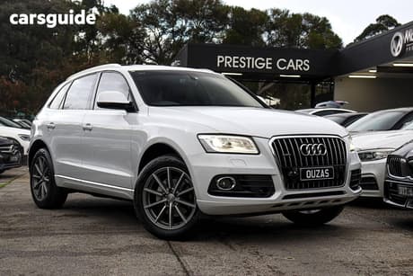 White 2016 Audi Q5 Wagon 2.0 Tfsi Quattro