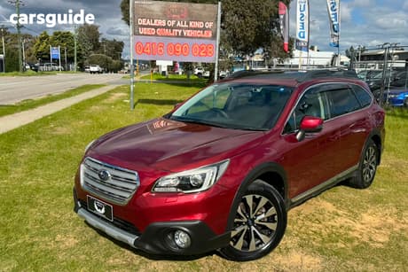 Red 2015 Subaru Outback Wagon 3.6R
