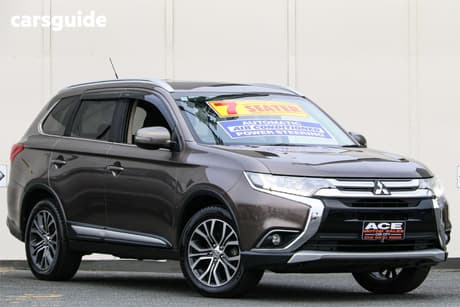 Brown 2016 Mitsubishi Outlander Wagon Xls (4X4)