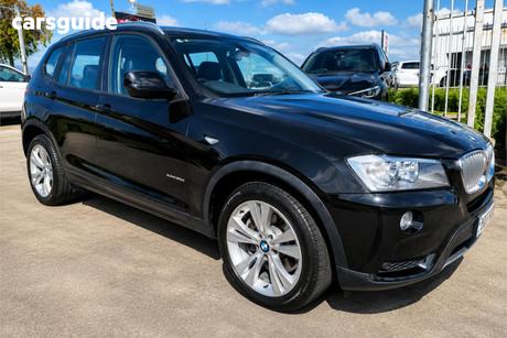 Black 2011 BMW X3 Wagon Xdrive 28I