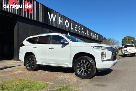 White 2021 Mitsubishi Pajero Sport Wagon Gls (4X4) 7 Seat