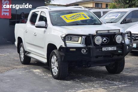 White 2020 LDV T60 Double Cab Utility Pro (4X4)