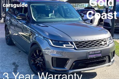 Grey 2018 Land Rover Range Rover Sport Wagon Tdv6 Se