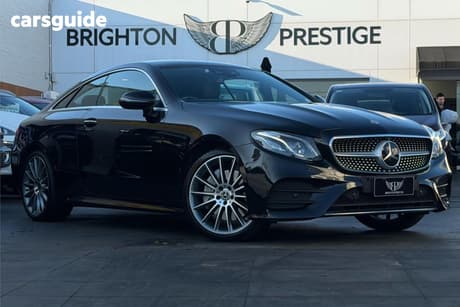 Black 2017 Mercedes-Benz E300 Coupe