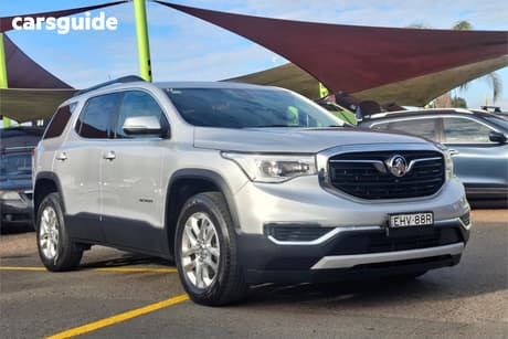 Silver 2019 Holden Acadia Wagon Lt (2Wd)