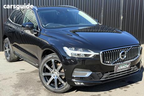Black 2019 Volvo XC60 Wagon D4 Inscription