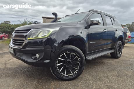 Black 2017 Holden Trailblazer Wagon Ltz (4X4)