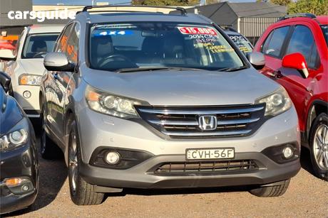 Silver 2014 Honda CR-V Wagon Vti-L (4X4)