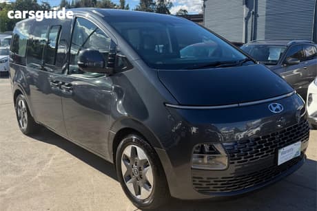 Grey 2021 Hyundai Staria Wagon Highlander
