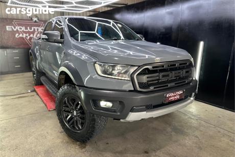 Grey 2018 Ford Ranger Double Cab Pick Up Raptor 2.0 (4X4)