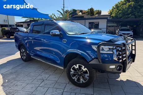 Blue 2022 GWM UTE Dual Cab Utility Cannon-X (4X4)