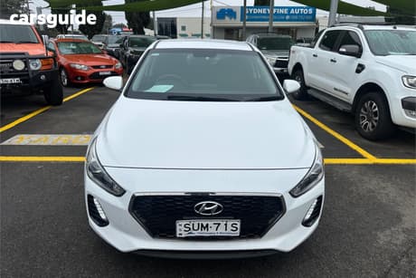 White 2018 Hyundai I30 Hatchback Go