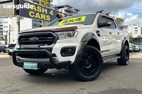 White 2020 Ford Ranger Double Cab Pick Up Wildtrak X 2.0 (4X4)