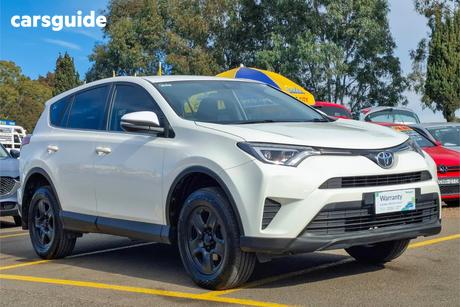 White 2017 Toyota RAV4 Wagon Gx (2Wd)