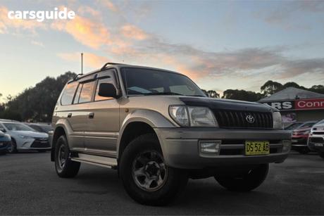 Beige 2002 Toyota Landcruiser Prado Wagon Gxl (4X4)