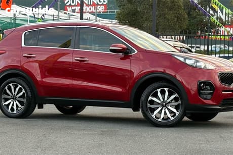 Red 2017 Kia Sportage Wagon Sli (Fwd)