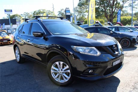 Black 2016 Nissan X-Trail Wagon St-L (Fwd)
