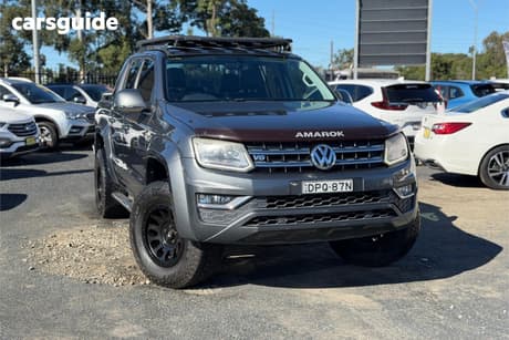 Grey 2016 Volkswagen Amarok Dual Cab Utility V6 Tdi 550 Highline