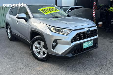 Silver 2020 Toyota RAV4 Wagon Gx 2Wd Hybrid (Nav)