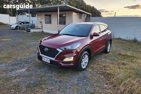 Red 2018 Hyundai Tucson Wagon Active X Safety (Fwd)
